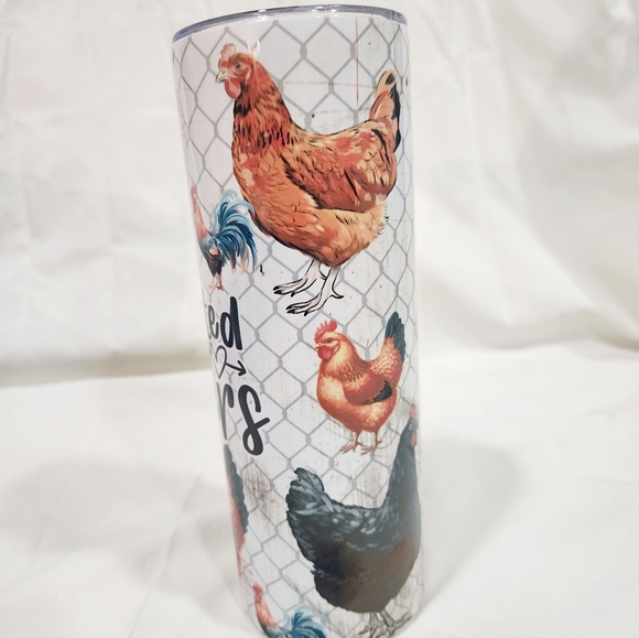 Chicken "peckers" tumbler - Picture 2 of 4